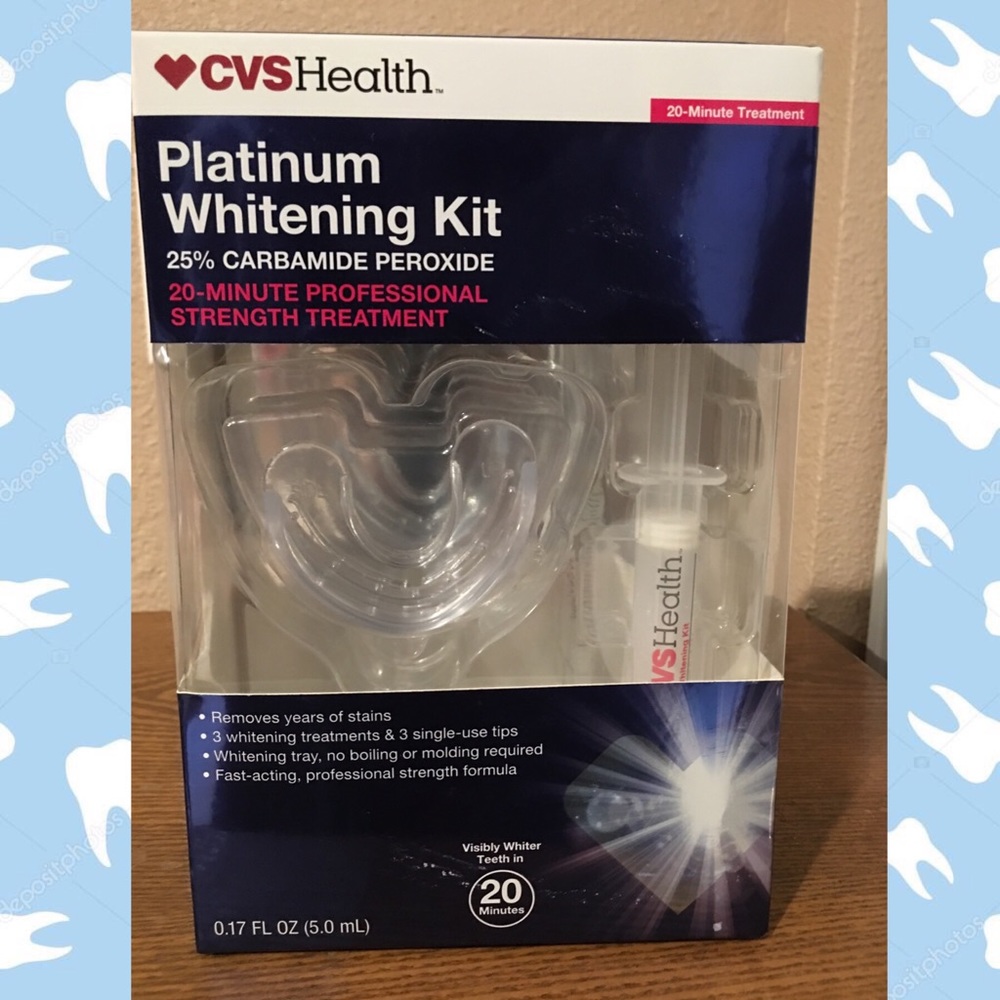 New Platinum Teeth Whitening Kit